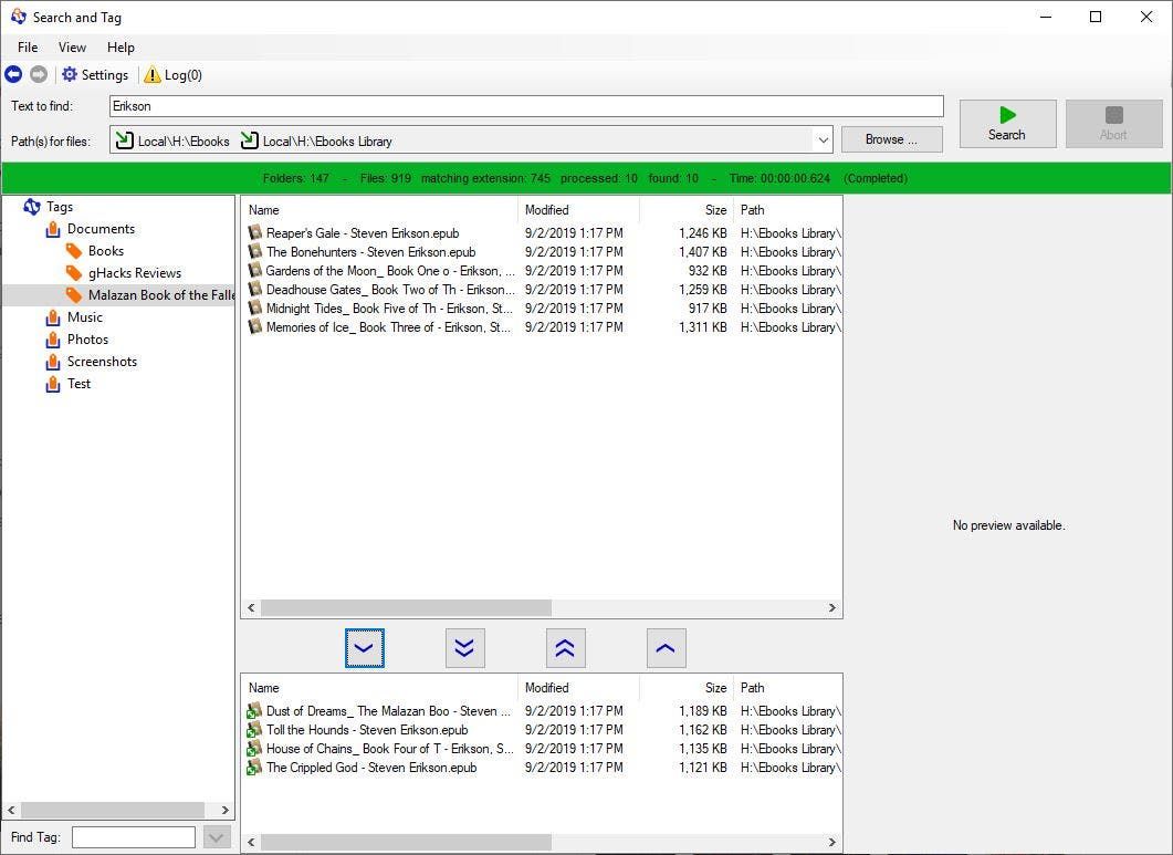 Categorize your files and folders using a tag based system with Tagging For Windows