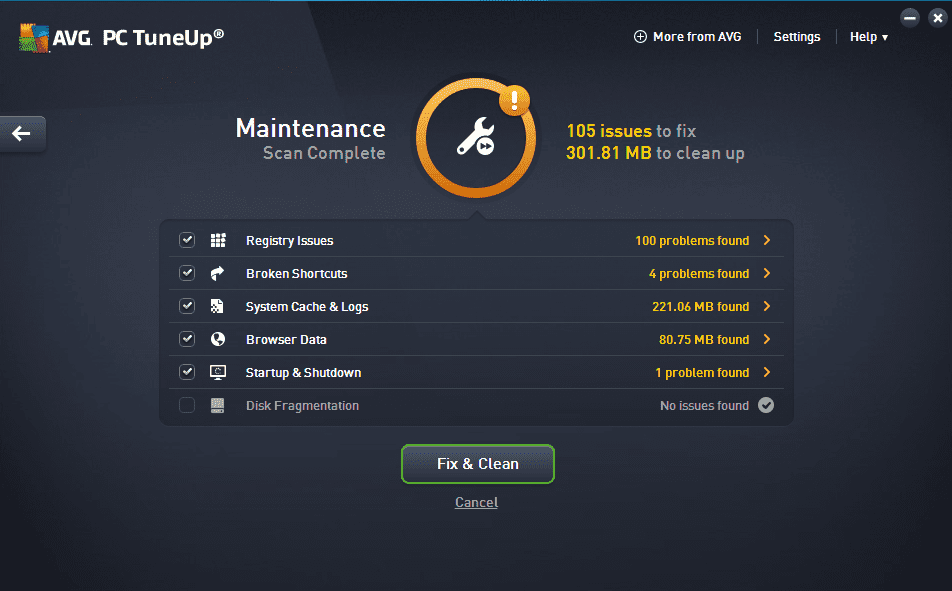 maintenance