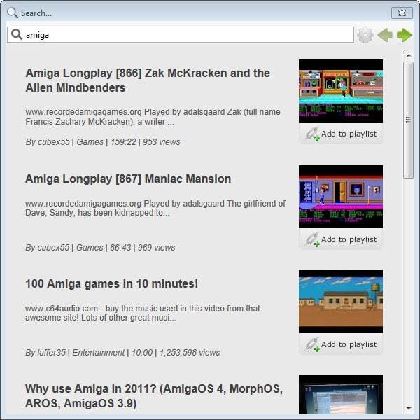 youtube search