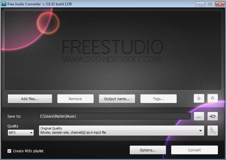 free audio converter