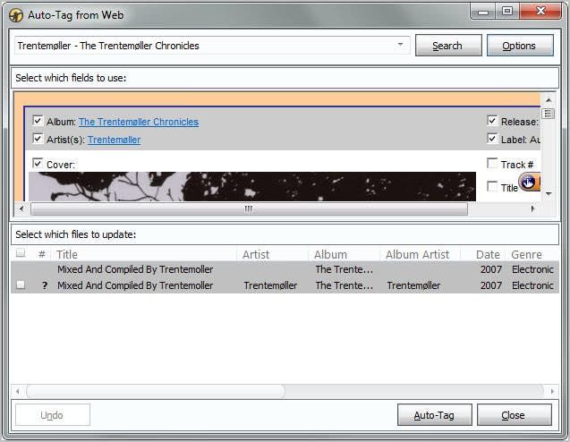 music auto tag