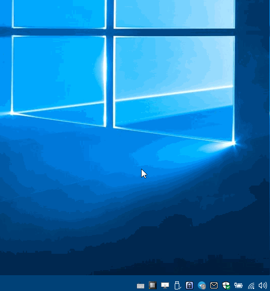 Keyboard lights minimal demo