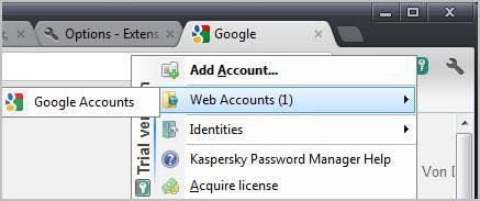 chrome password manager