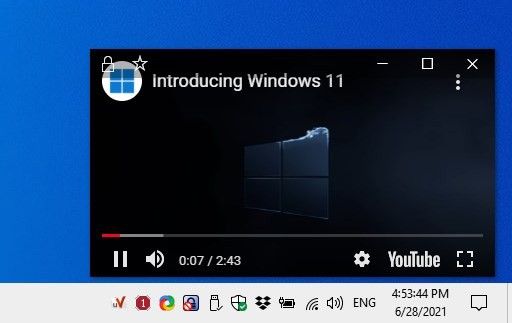 Interface do uView Player Lite