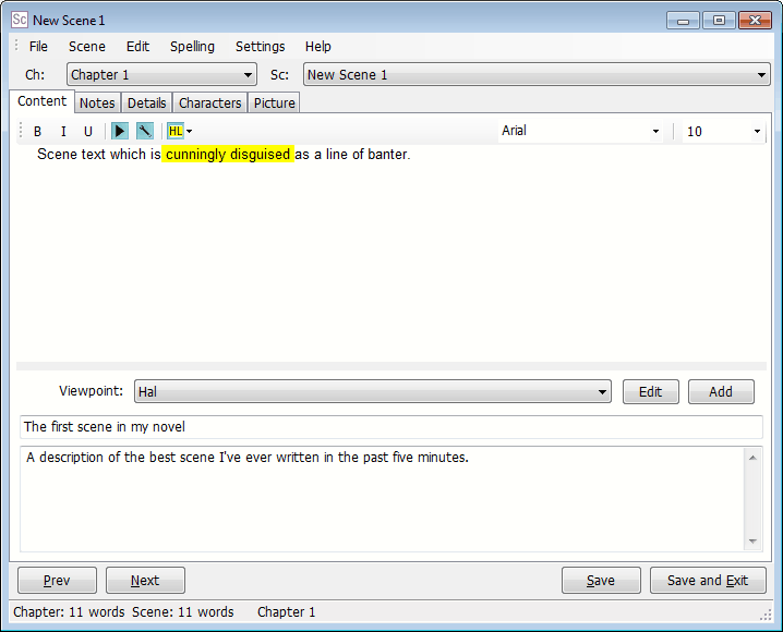 writing software