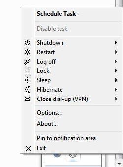 Software pro dálkové vypnutí Airytec Vypněte