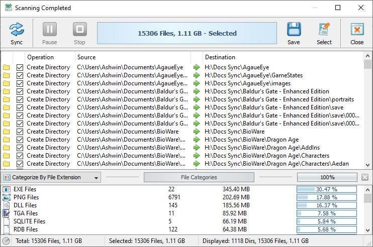 SyncBreeze preview