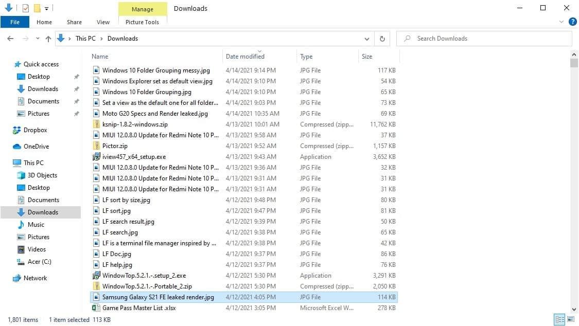 A Windows 10 mappák csoportosítása le van tiltva