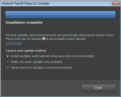 Flash Player 11.2 führt automatische Updates ein