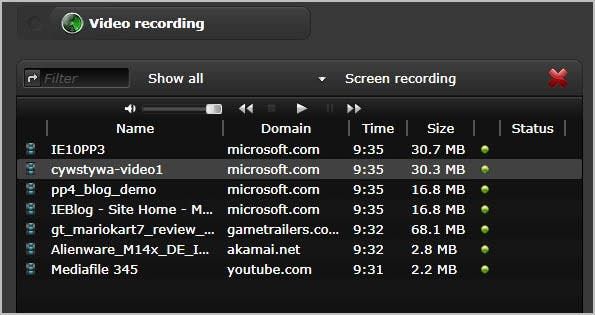 video recording