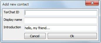 add new contact