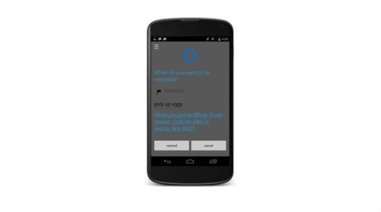 微软 Cortana, Cortana, 微软