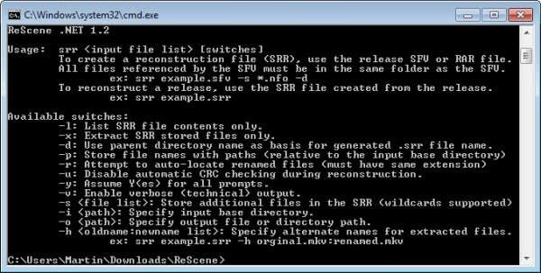 srr command line