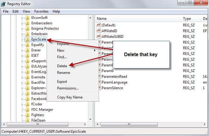 delete epicscale
