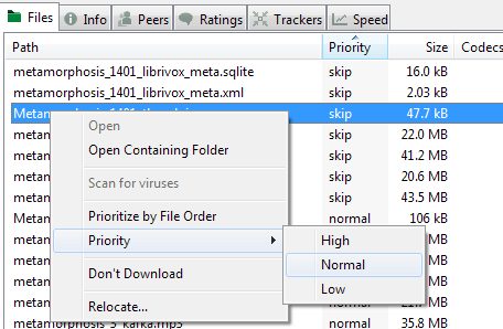 Cómo reanudar las descargas omitidas en uTorrent