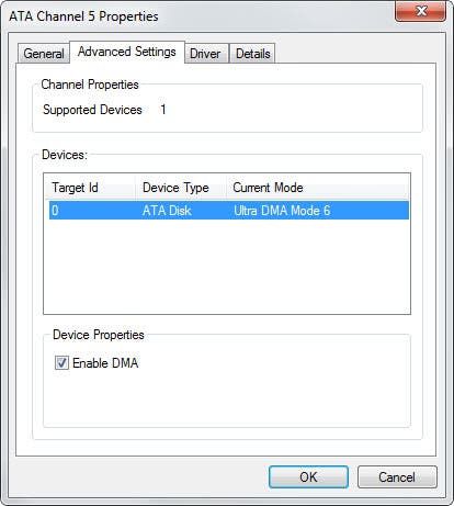 check hard drive mode