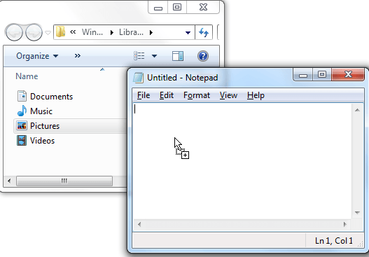 library icons