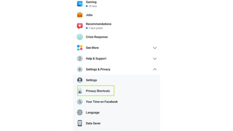 privacy shortcuts facebook photos