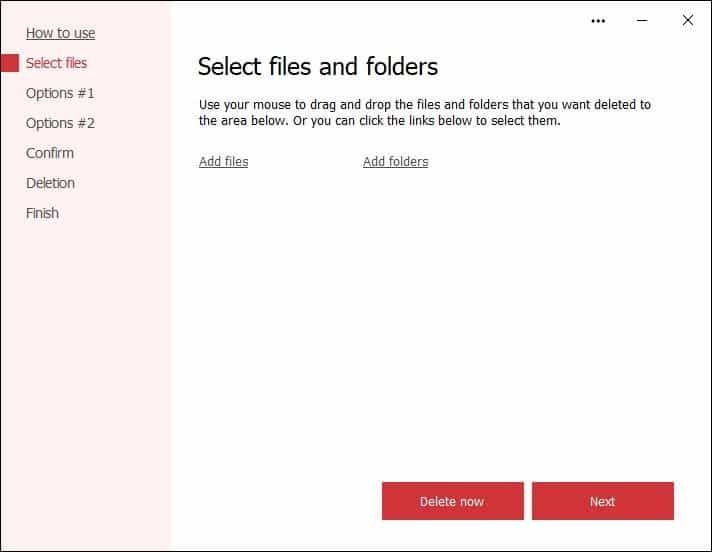 Secure File Deleter هي أداة مجانية يمكنك استخدامها لتقطيع البيانات الحساسة