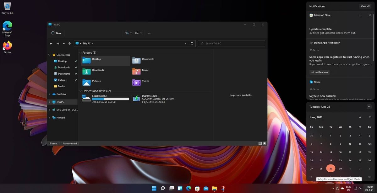 Windows 11 - ธีม