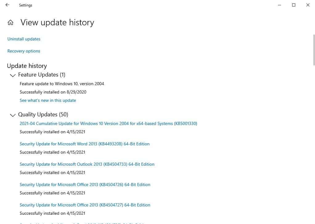 KB5001330 Windows Update podobno powoduje spadek wydajności gier, nieudane instalacje i bootloopy