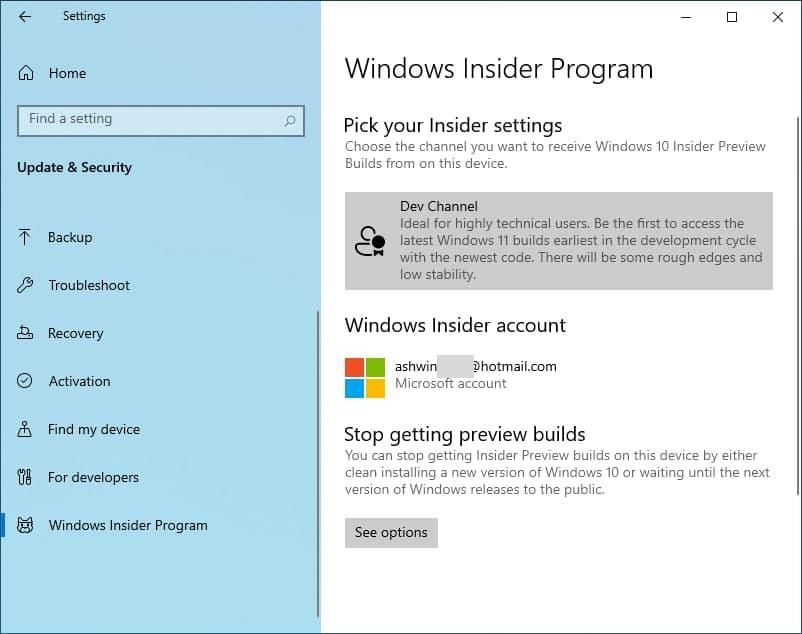 Microsoft เผยแพร่บิลด์แรกของ Windows 11 Insider Preview ไปยัง Dev Channel ที่นี่