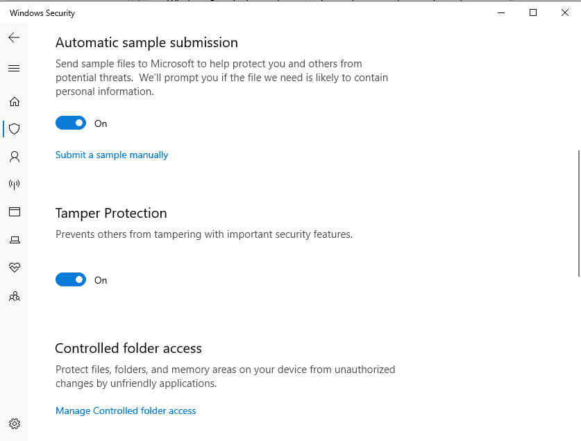 Microsoft active la protection contre les falsifications sur Windows 10 pour tous les utilisateurs à domicile