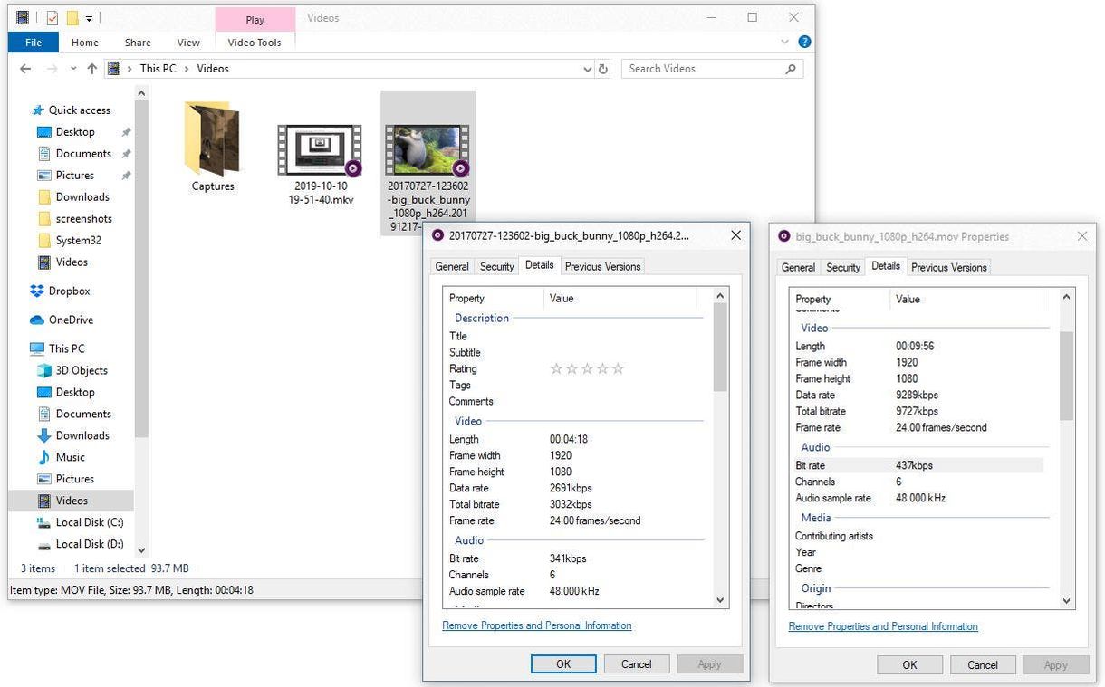 SimpleVideoCutter output