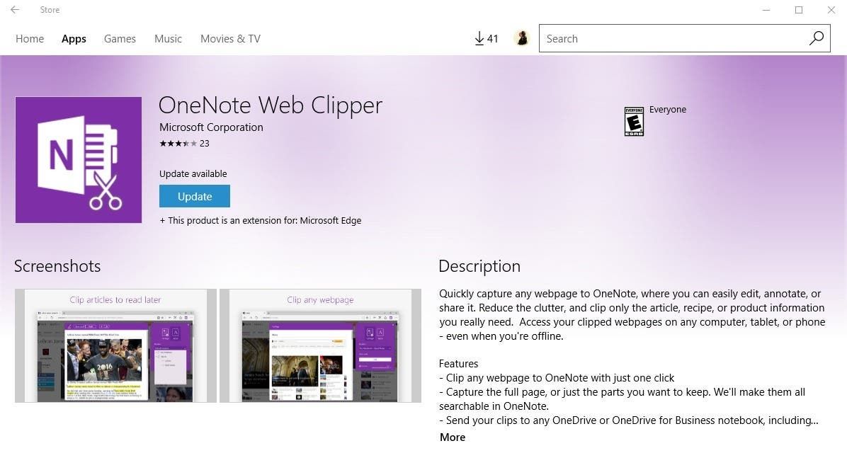 update windows 10 app manually