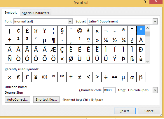 Jak vložit symbol stupně ve Windows, Mac, Android a iOS 3