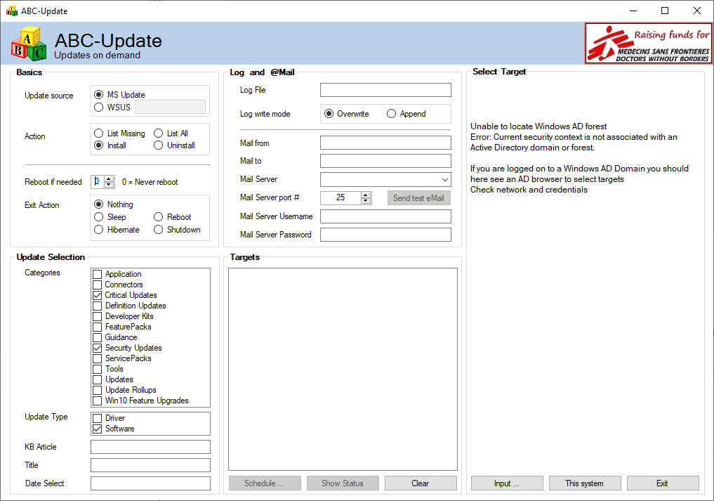 Gestisci gli aggiornamenti di Windows con ABC-Update